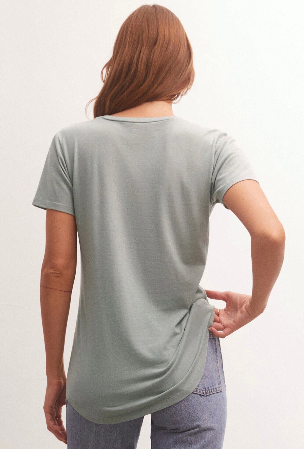 Z Supply Pocket Tee - Worn Jade