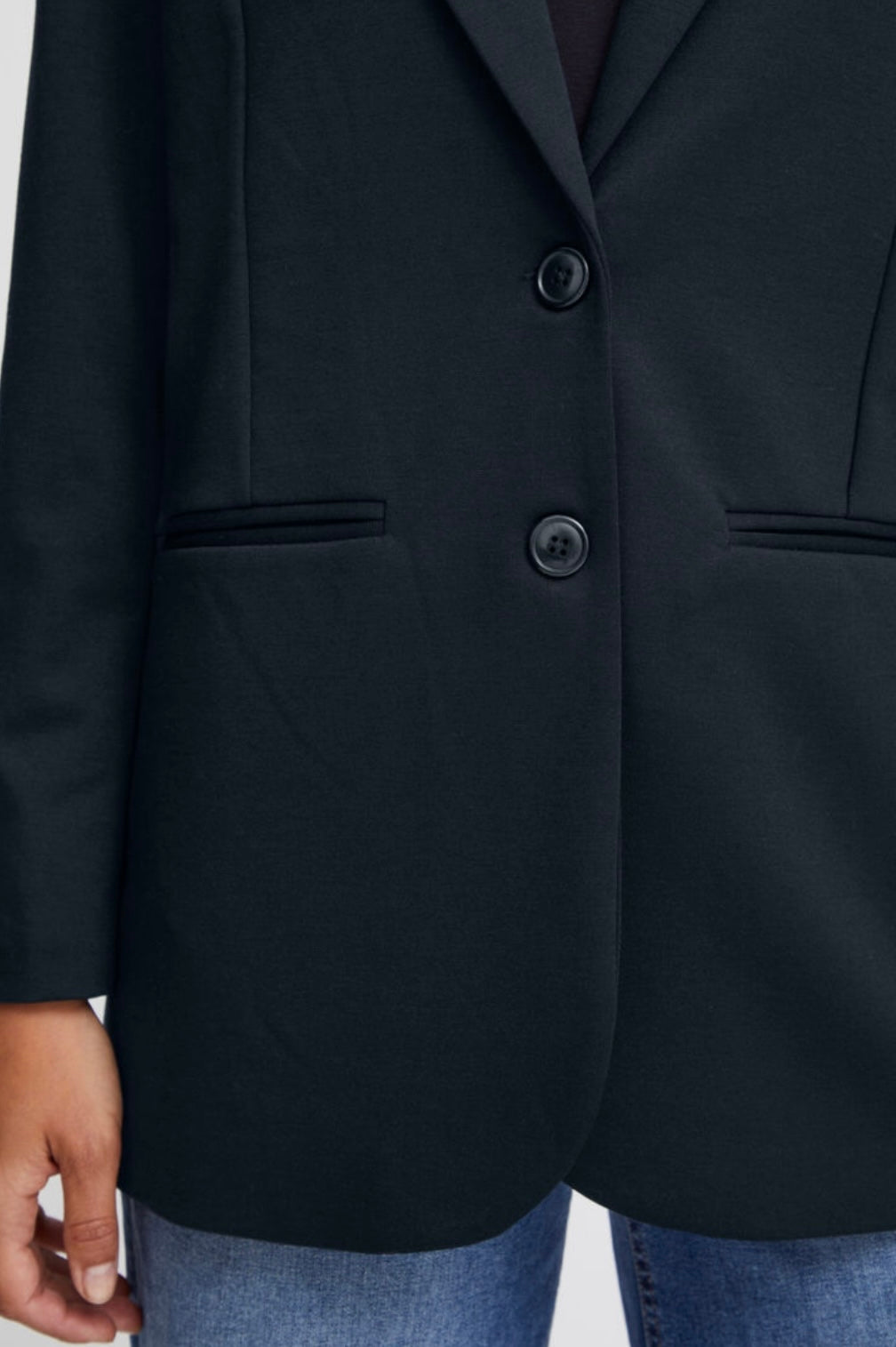 Kate Oversized Blazer - Black