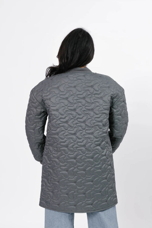 Carson Quilted Jacket - Grey