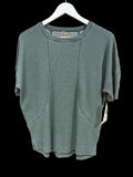Wendy Waffle Tee - Silky Pine