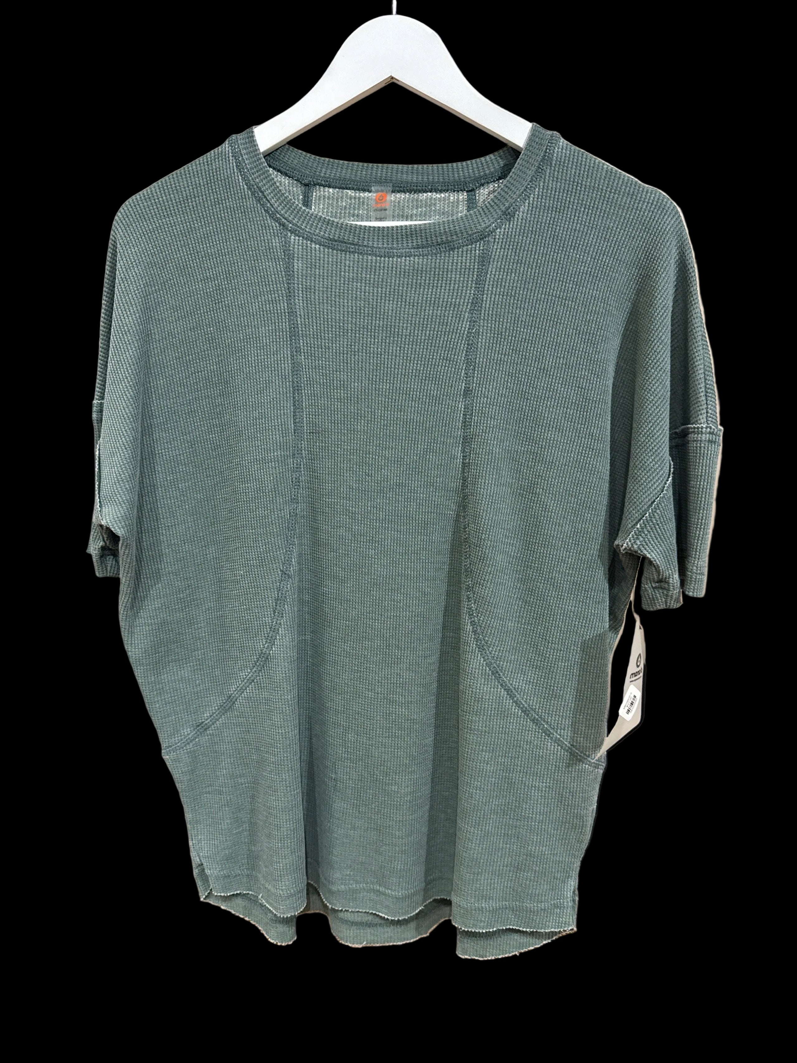 Wendy Waffle Tee - Silky Pine