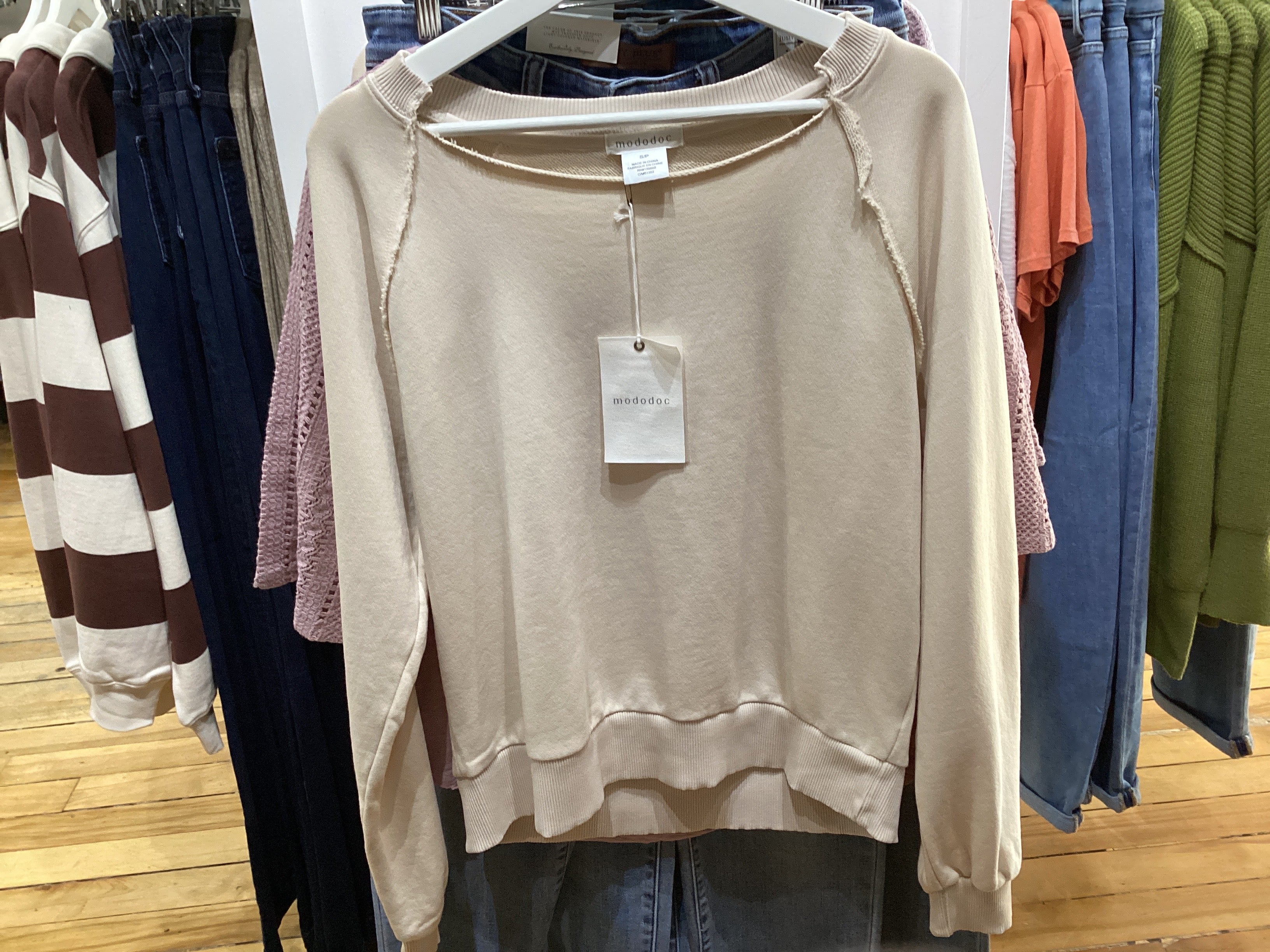 Raw Edge Shirt