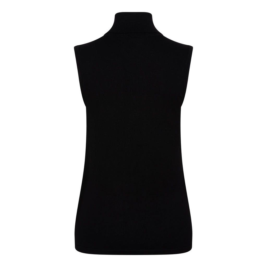 Sleeveless Knit Sweater