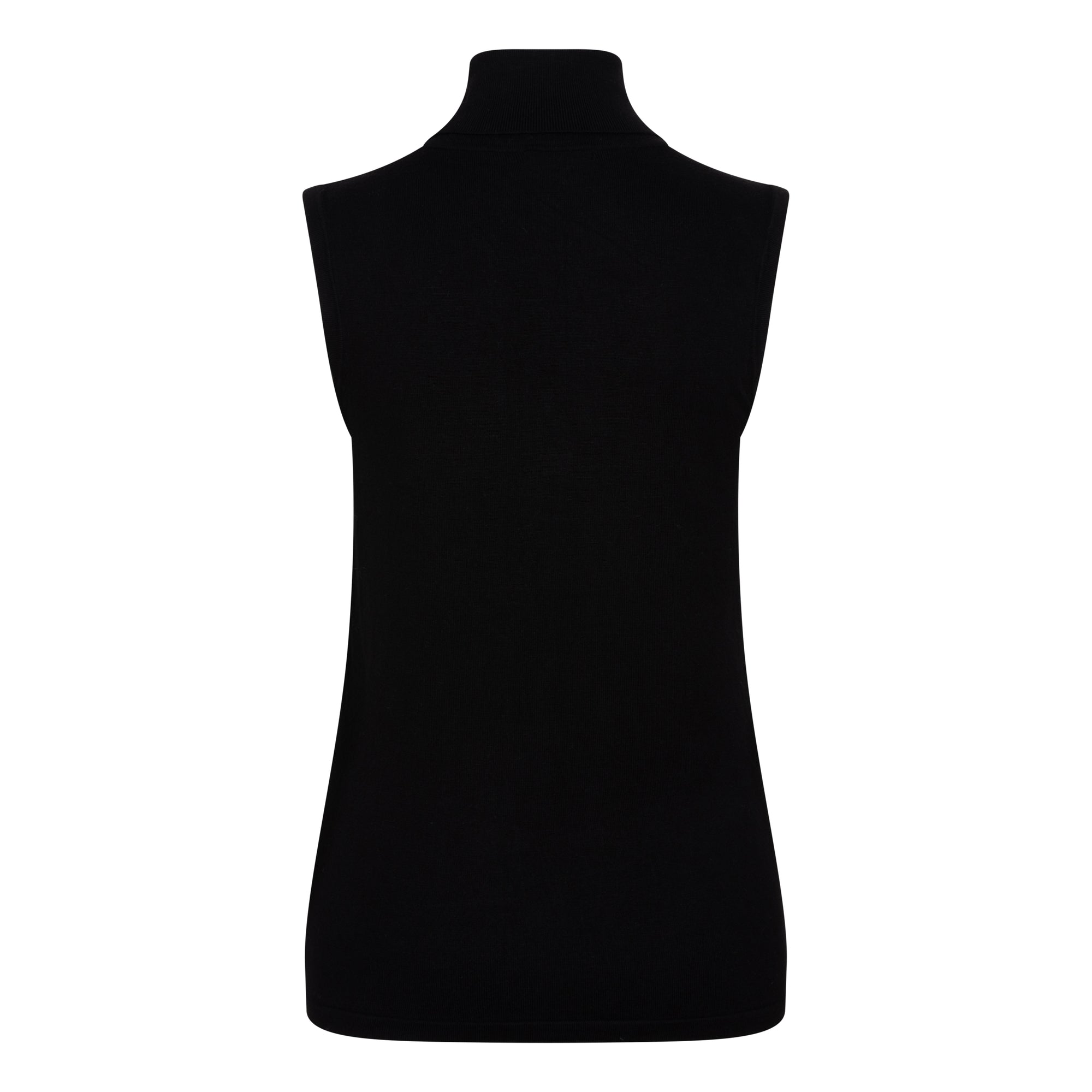 Sleeveless Knit Sweater