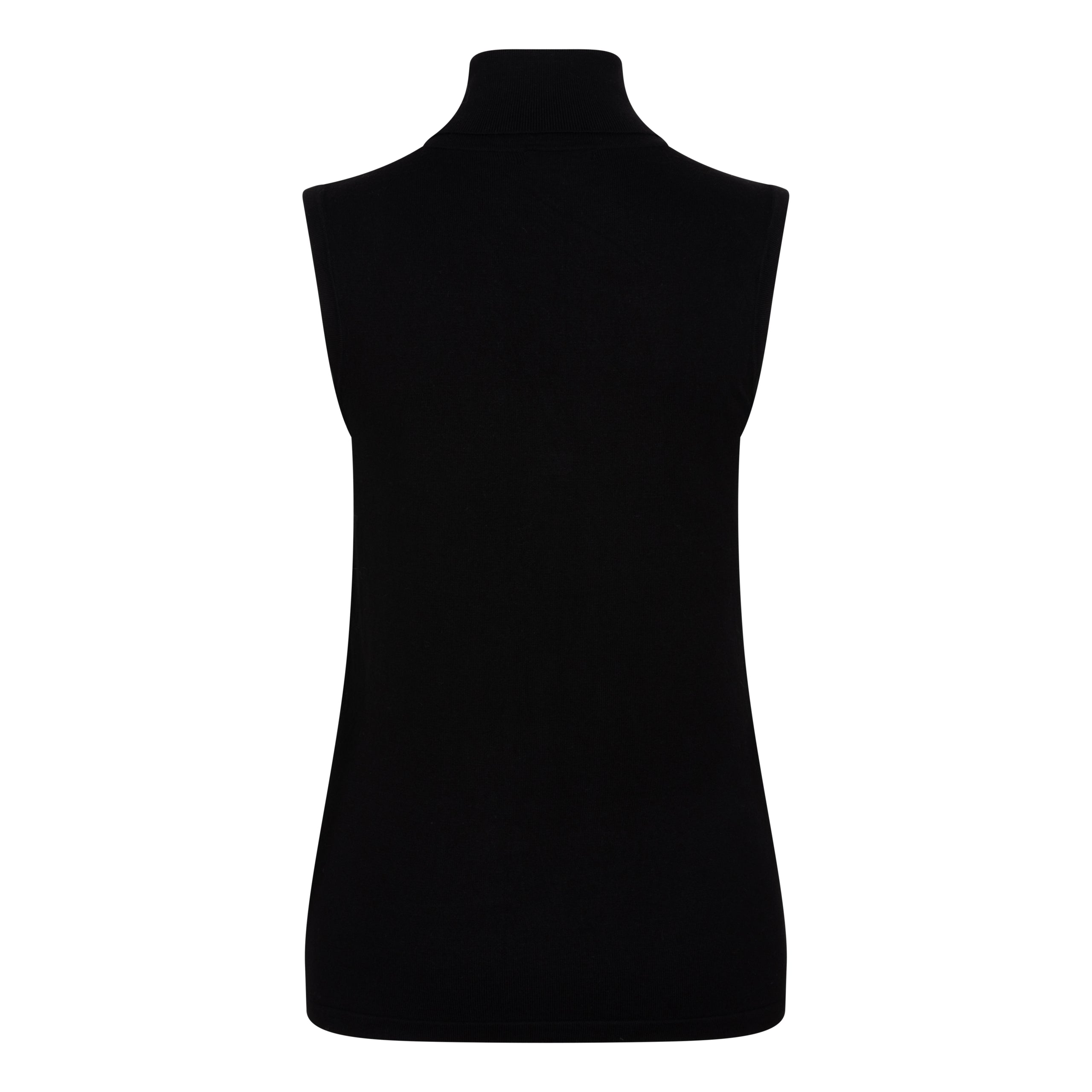 Sleeveless Knit Sweater