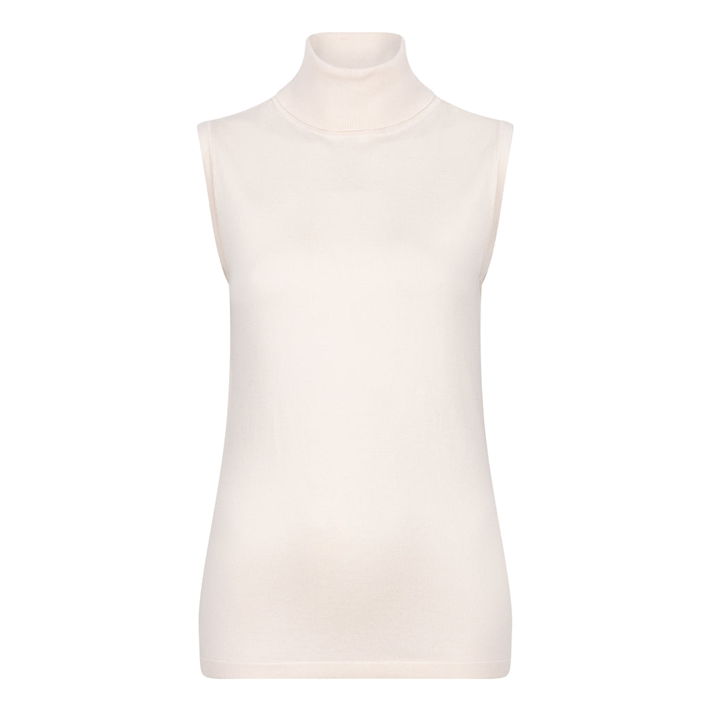 Sleeveless Knit Sweater