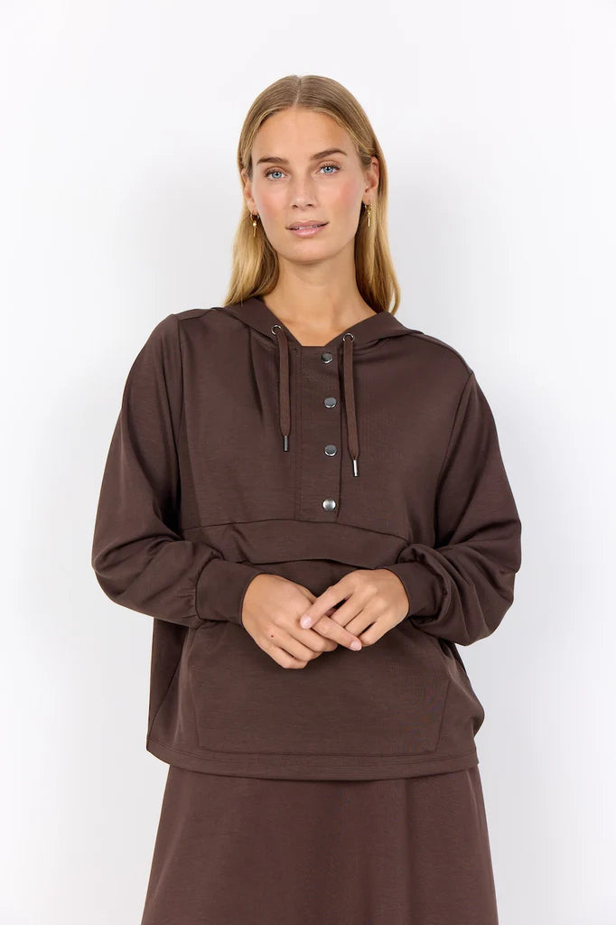Banu Sweater - Hot Fudge