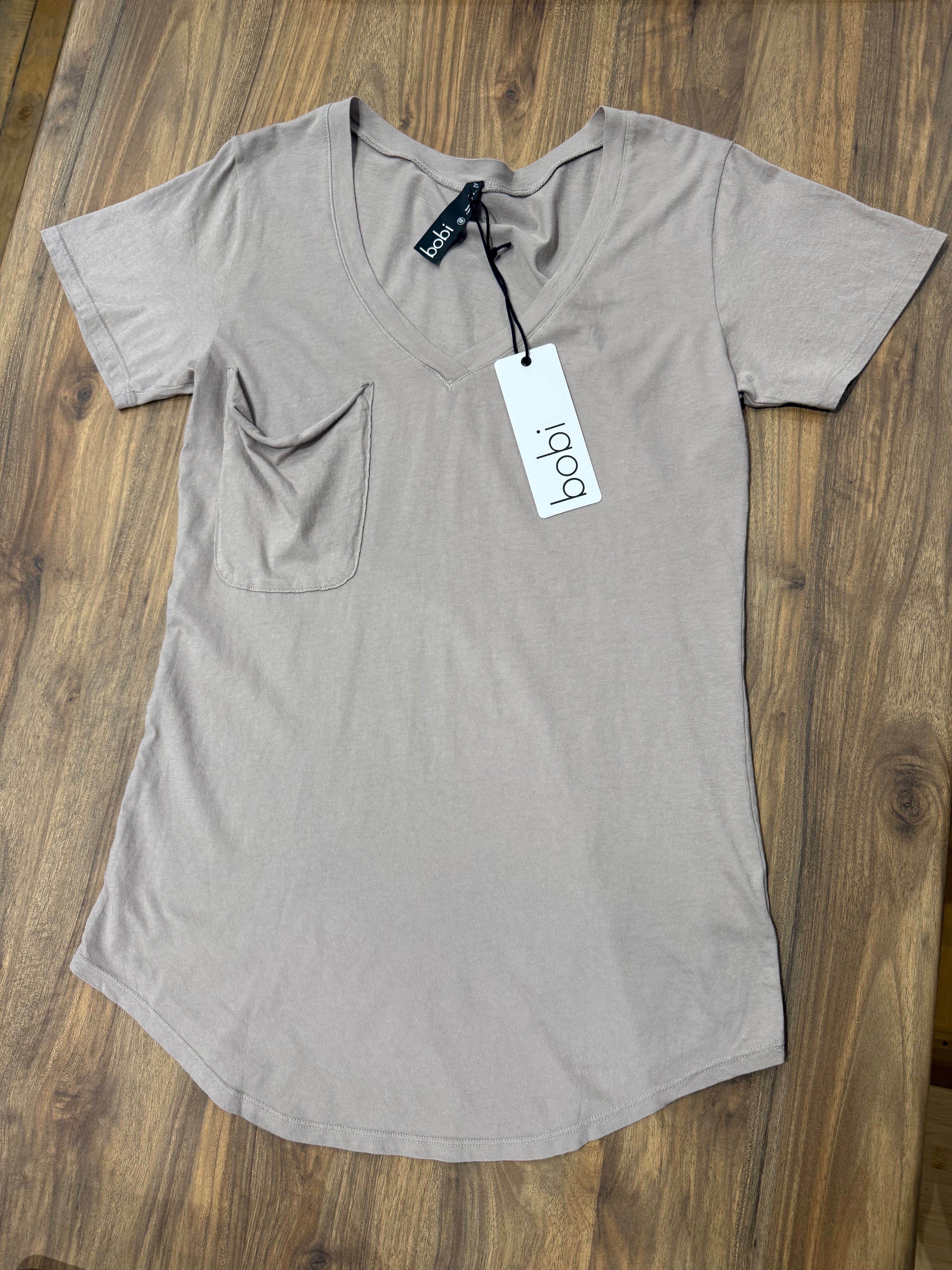 VNeck Tee - Fossil