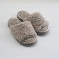 lemon berber slide slippers