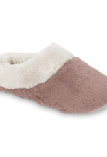Lemon Faux Fur Scuff Slipper