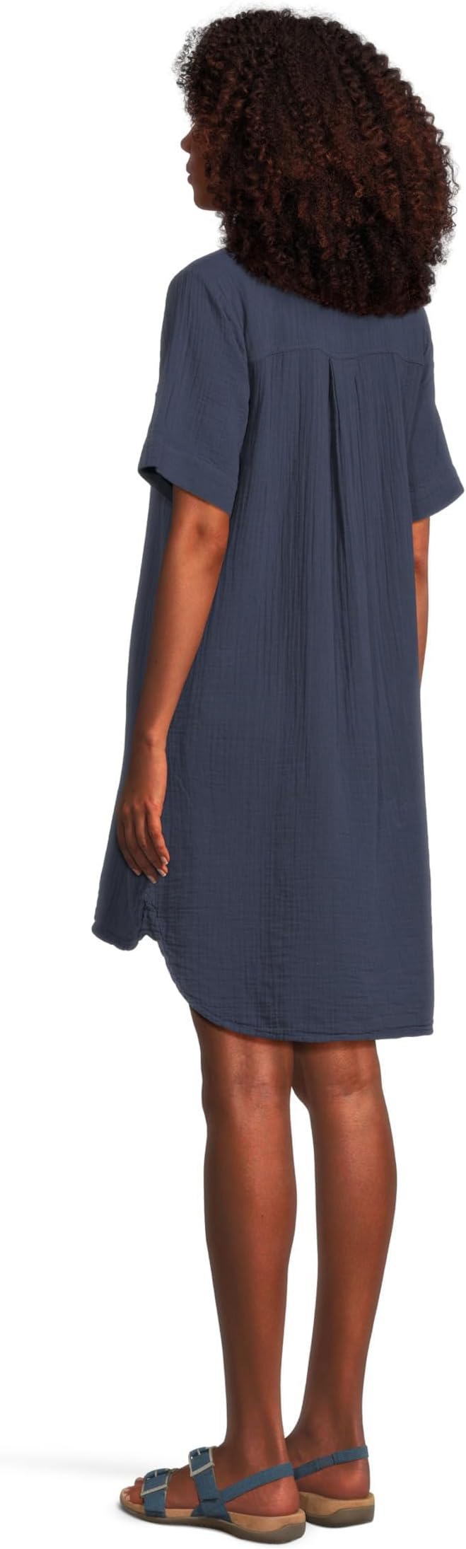 Swing Shirt Mono Dress - Sailor Blue