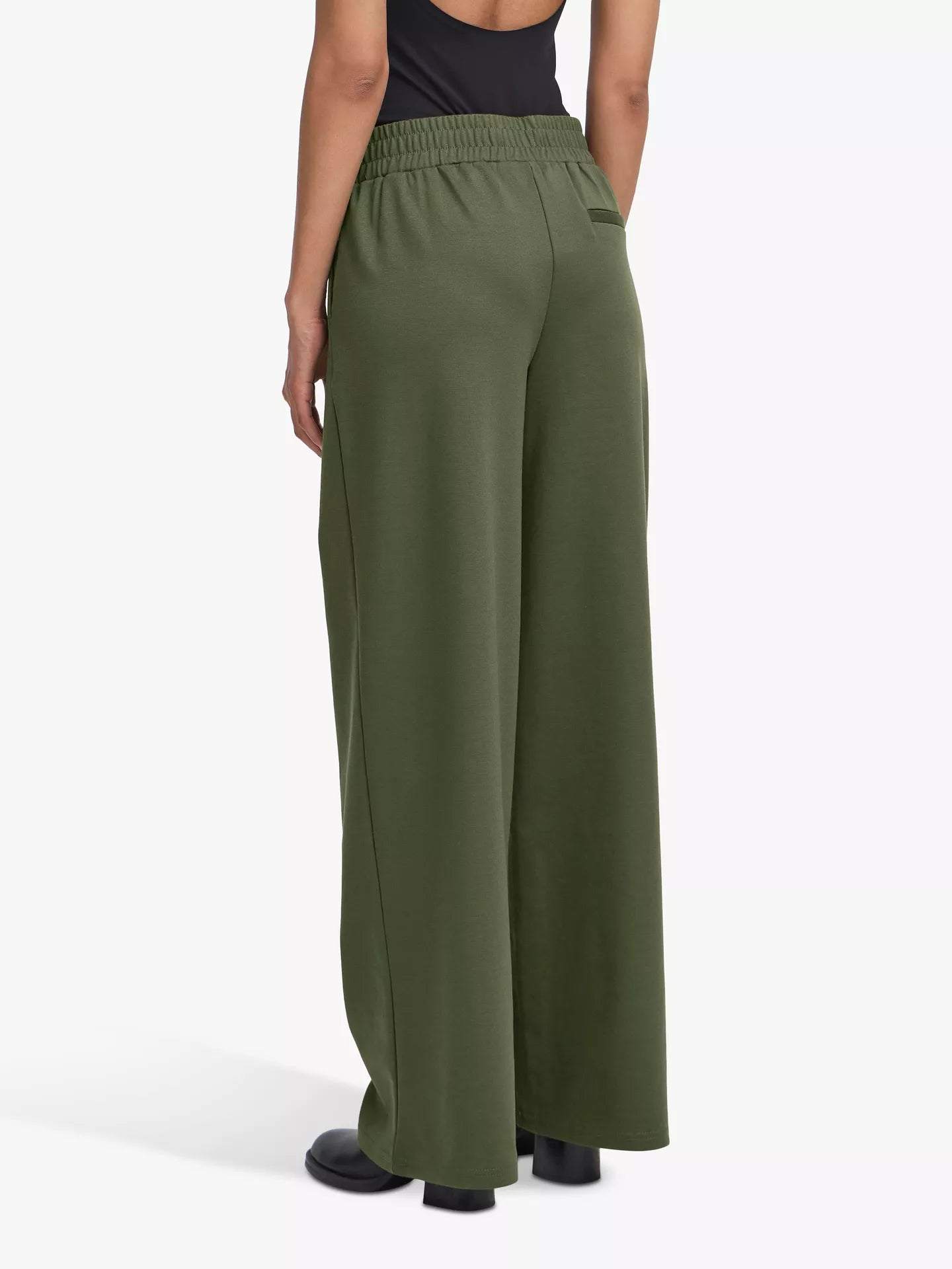 Kate Long Wide Pant- Rifle Green