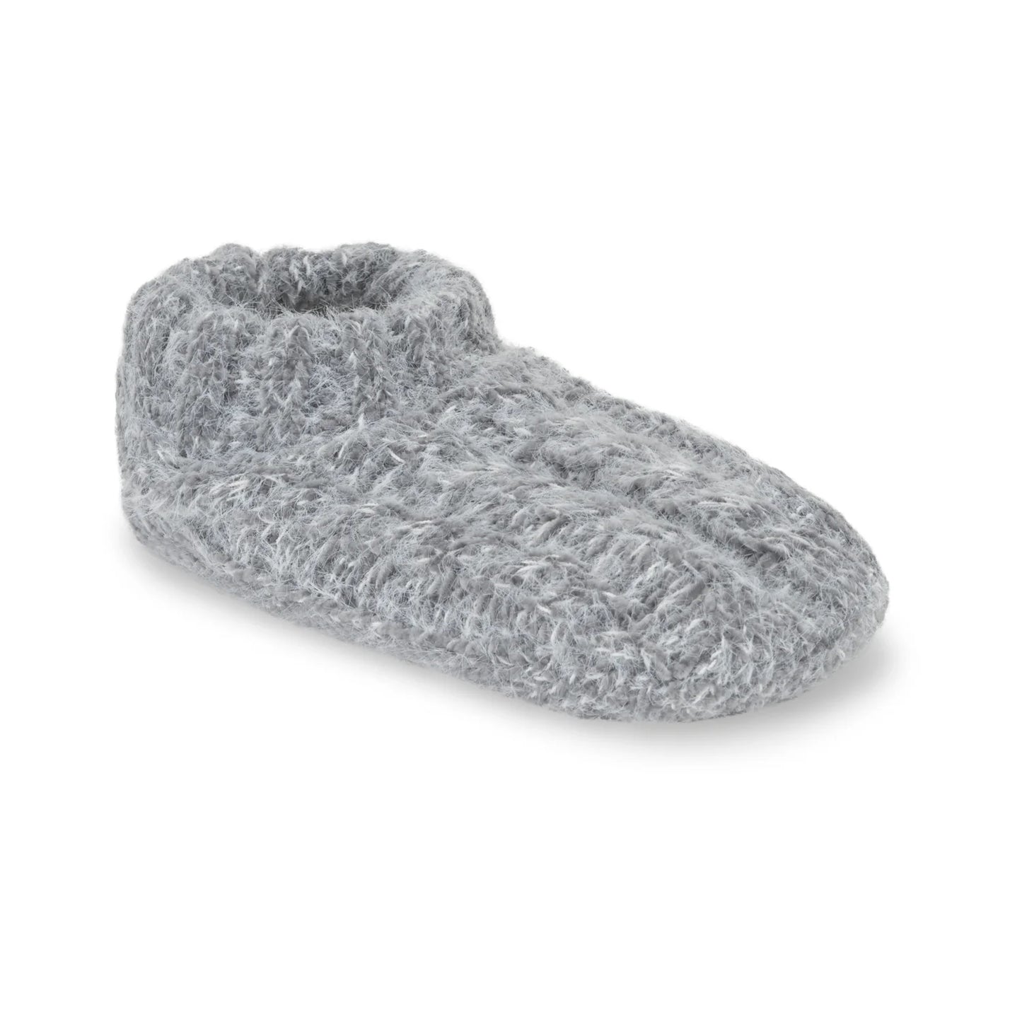 All Over Cable Slipper -Charcoal