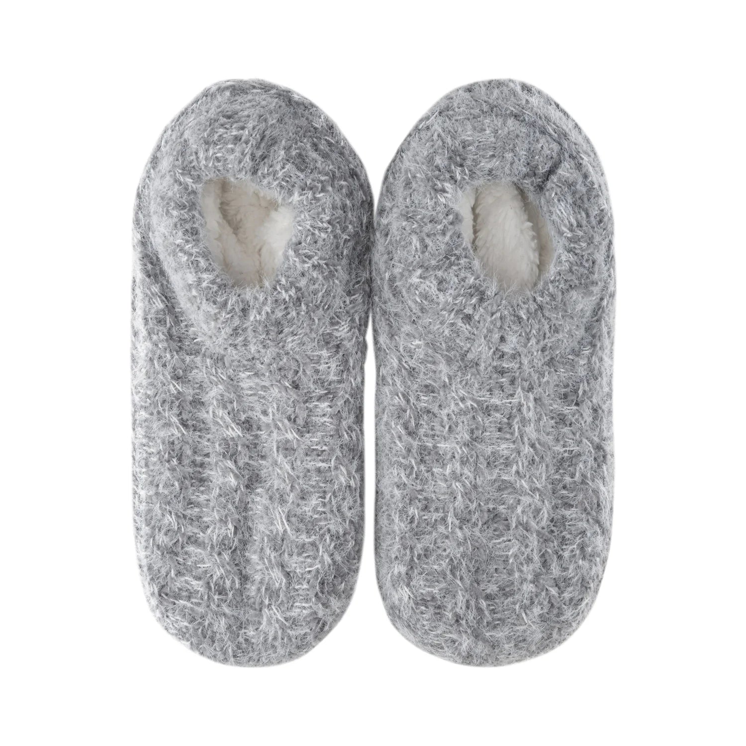 Lemon All Over Cable Slipper -Charcoal