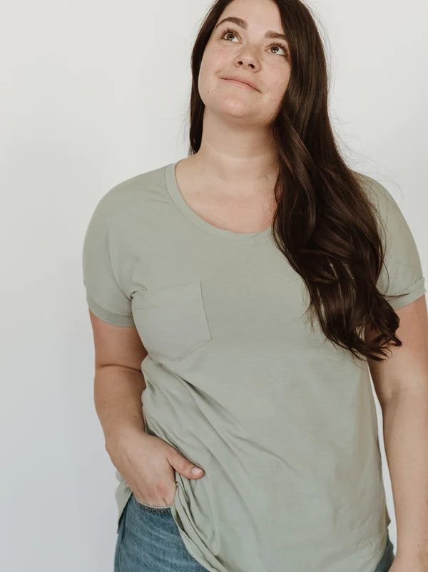 Janis Tee - Light Sage