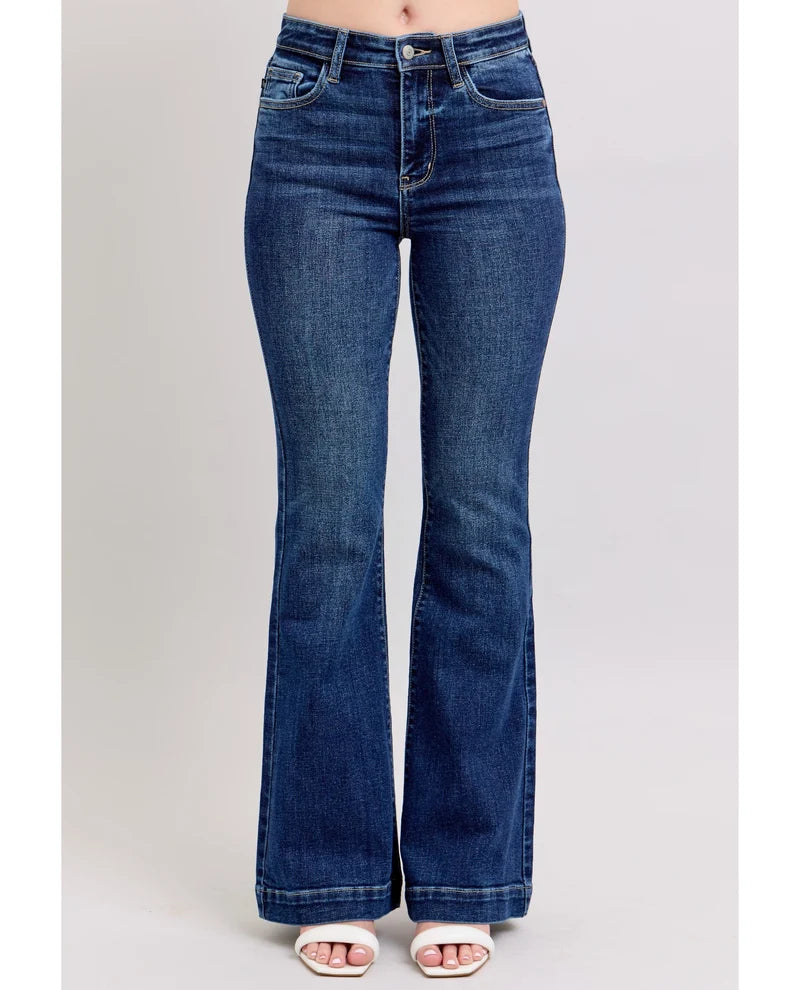 JudyBlue High Waist Trouser Flare