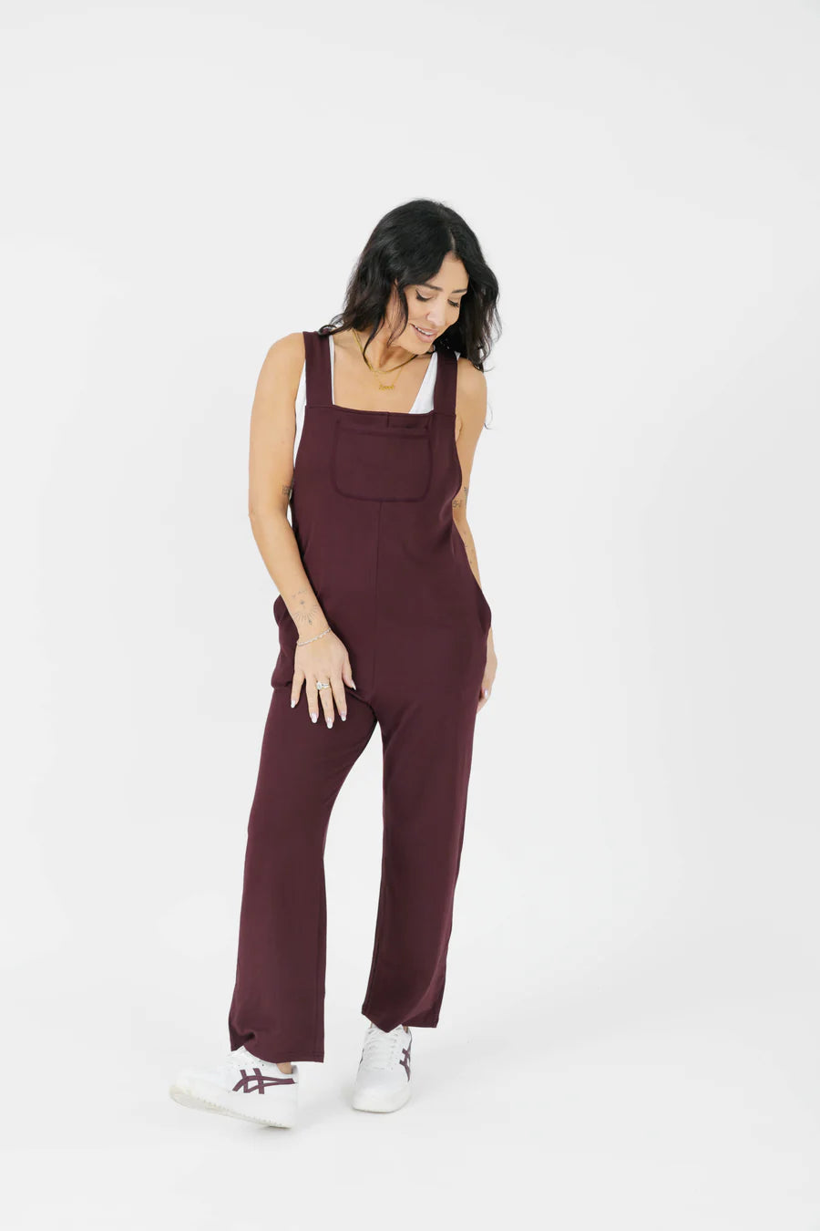 MIA Romperall - Deep Burgundy