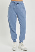 Side Pocket Jogger Pant - Blue