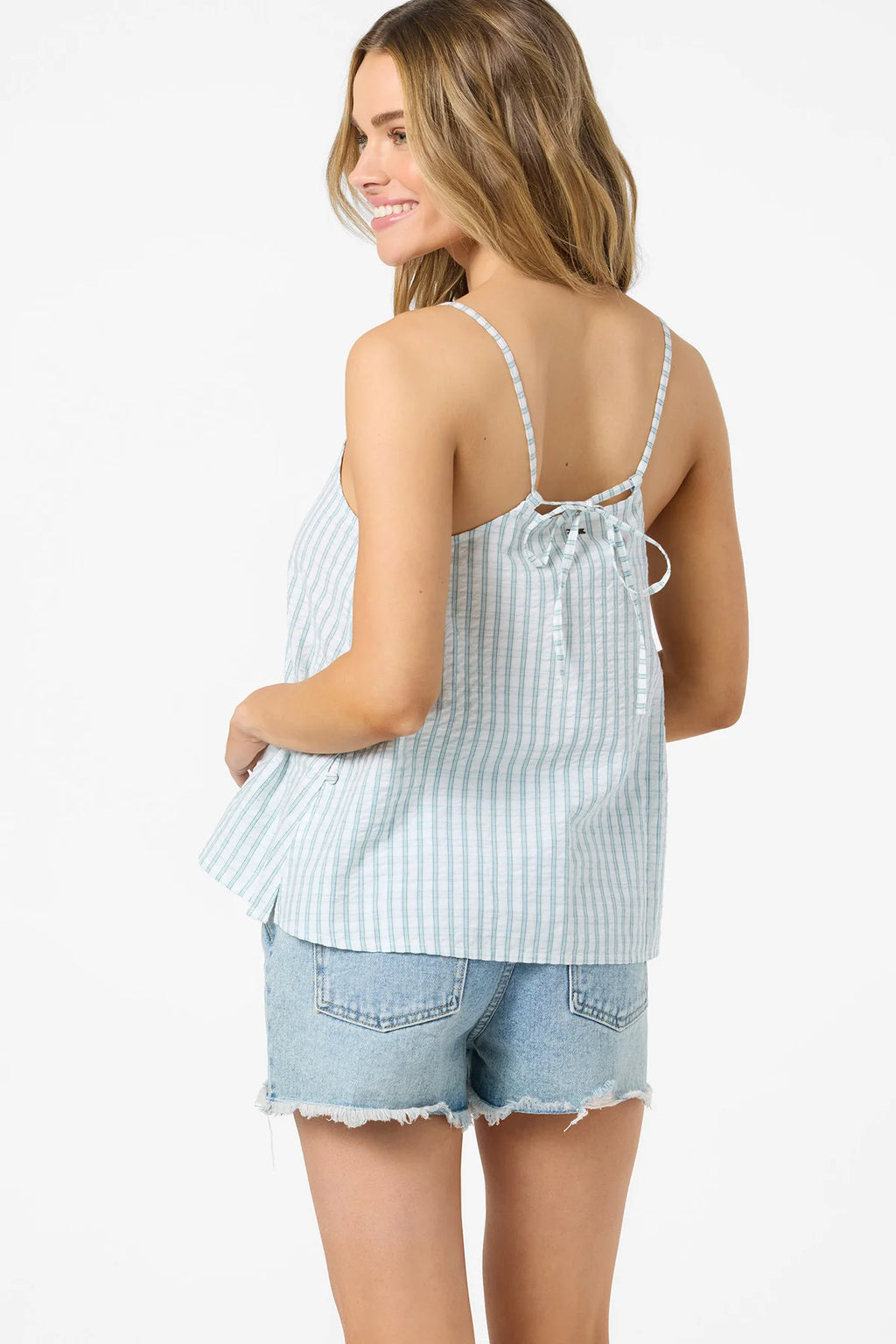 Martina Plaid Tank