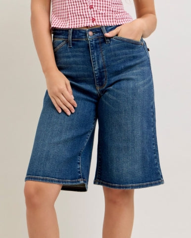 JudyBlue Jorts - Dark