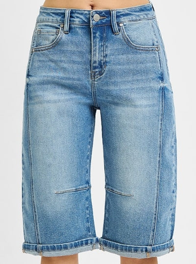 Risen Barrel Cuffed Shorts