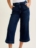 JudyBlue Dark Ankle Wide Jean