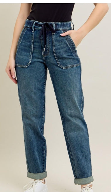 JUDYBLUE Vintage Wash Jogger