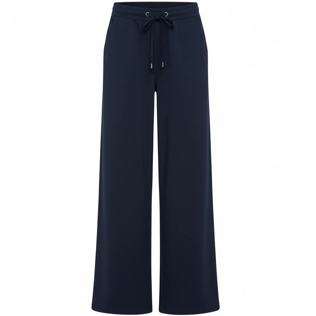 Pusti Wide Leg Pants Navy