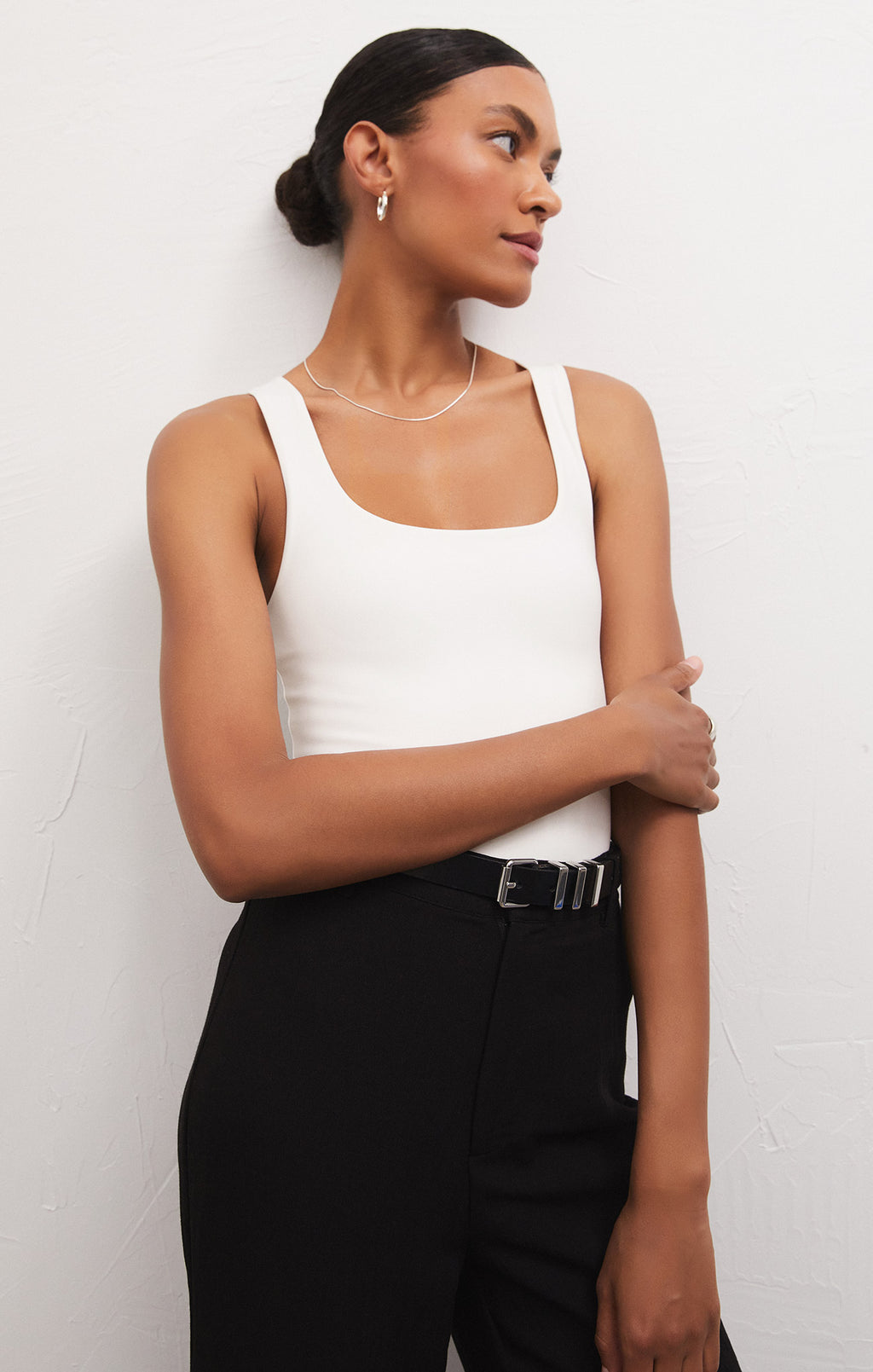 Alana So Smooth Bodysuit - white