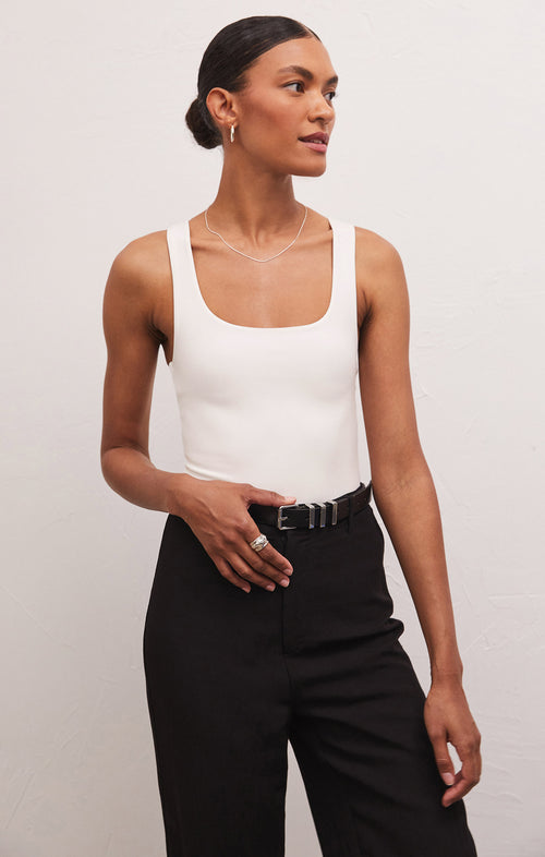 Alana So Smooth Bodysuit - white