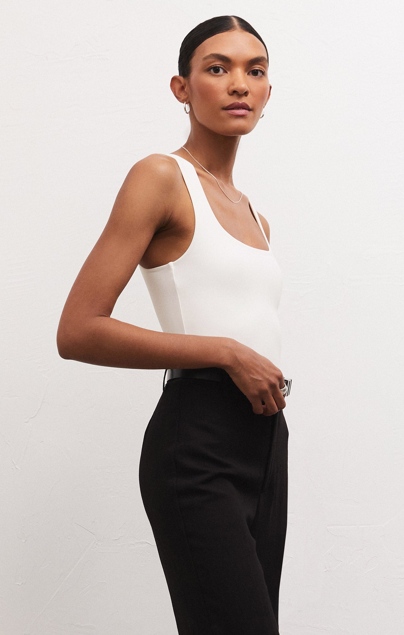Alana So Smooth Bodysuit - white