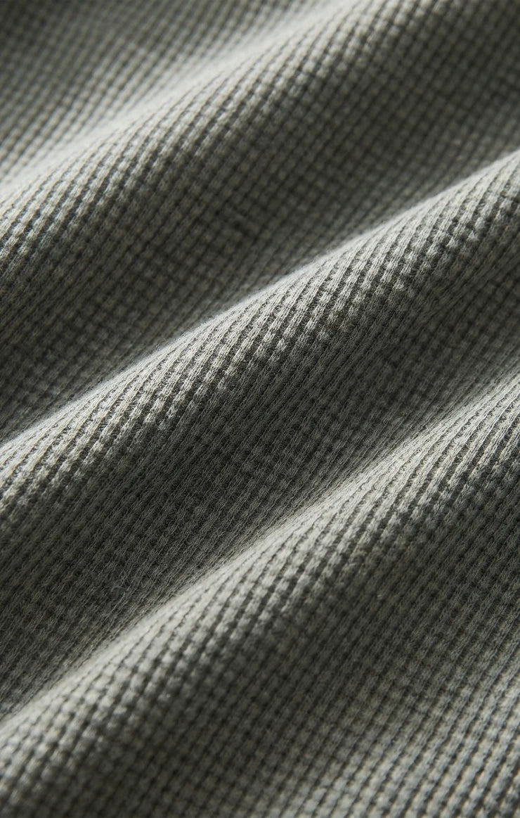 Arlet Mini Thermal Long Sleeve - Monstera & Dark Chocolate