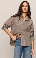 Z Supply- On Duty Gingham Button Up