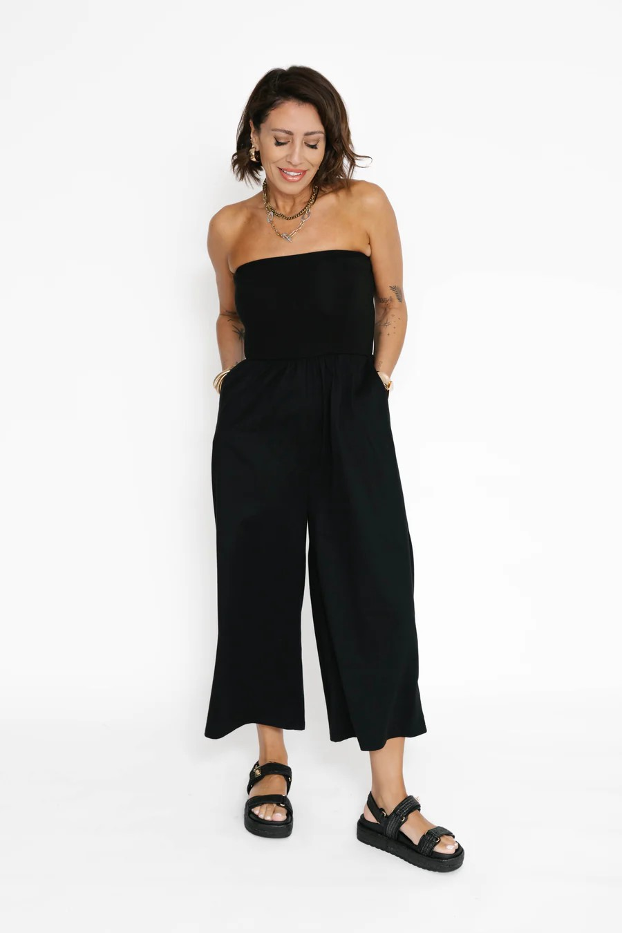 Anabelle Strapless Romper