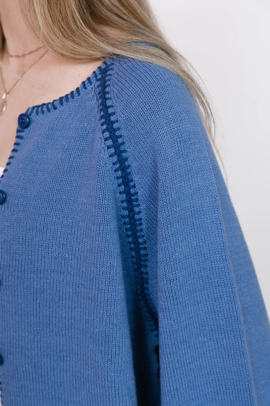 Rhea Smash & Tess Cardigan - Blue