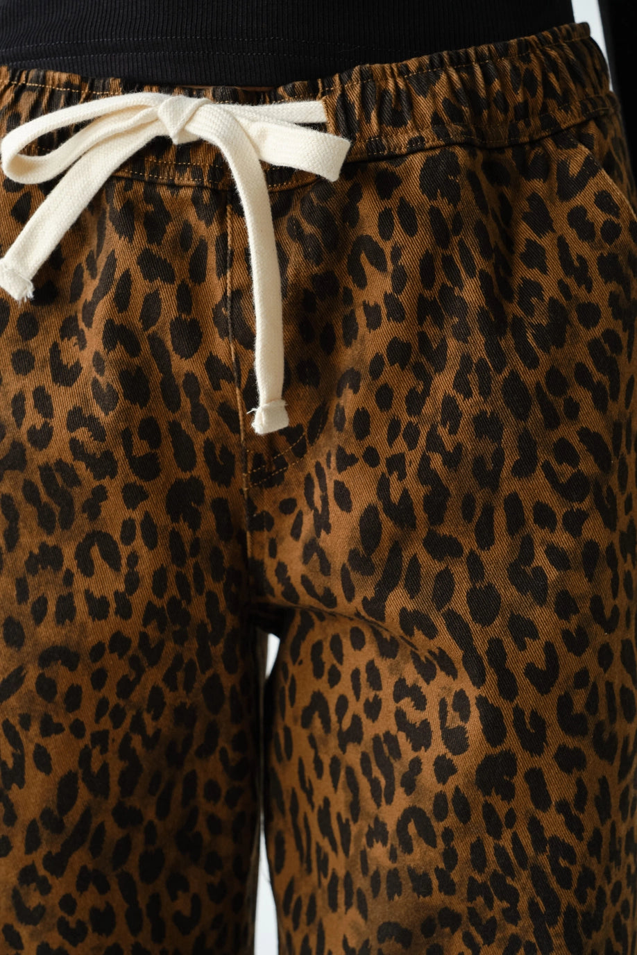 Leopard Barrel Pant