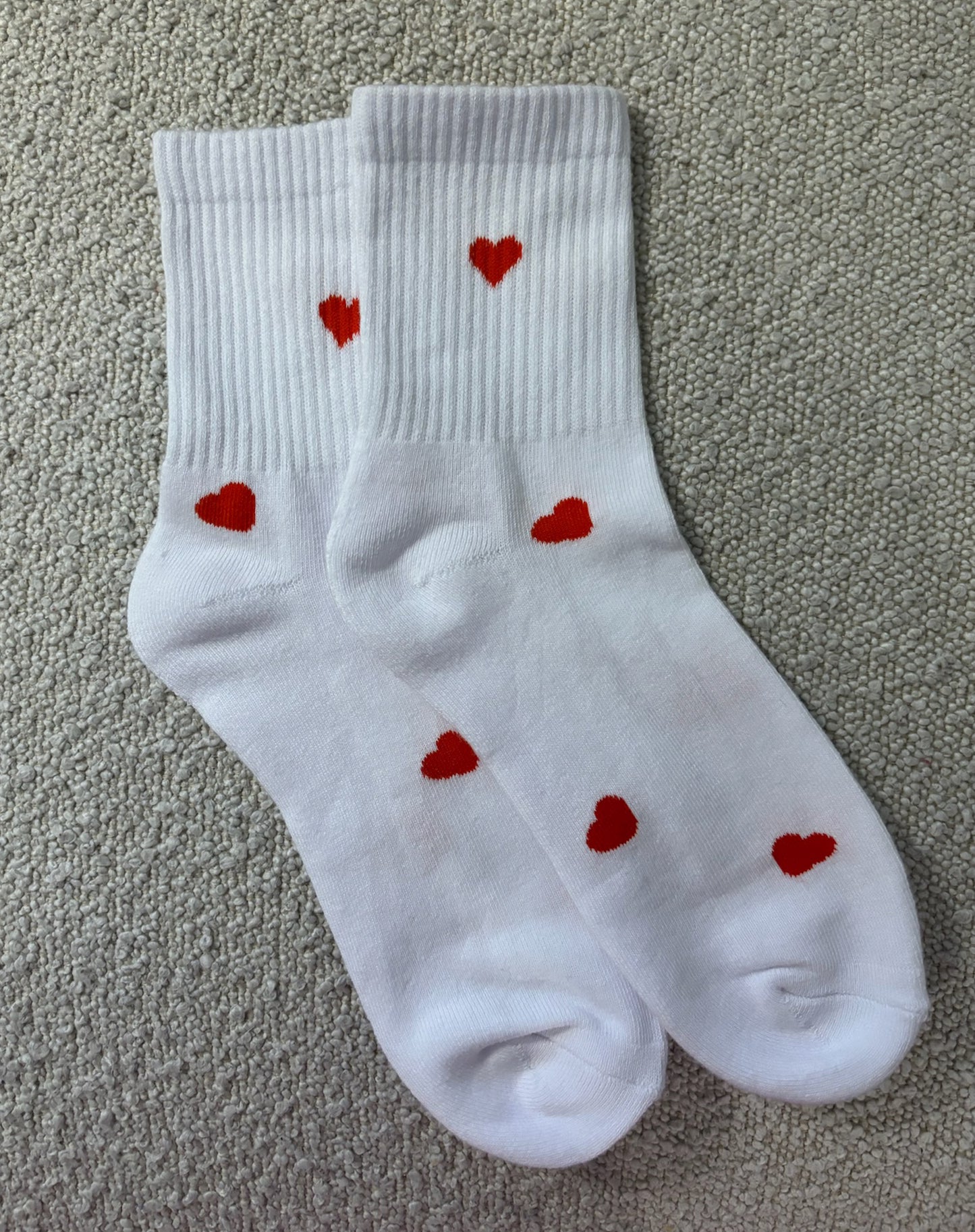 Brunette the Label - All Over Heart Sock