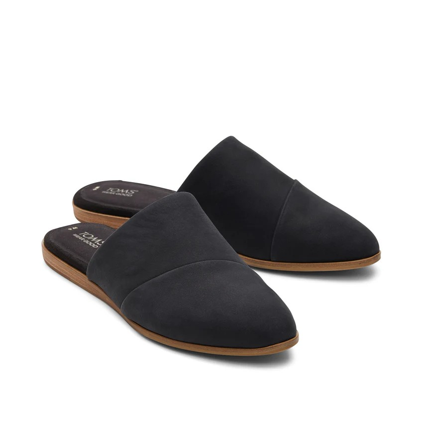 Toms Jade Black Leather shoe