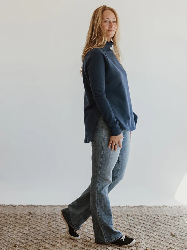 Classic Dusk Sweater - Denim