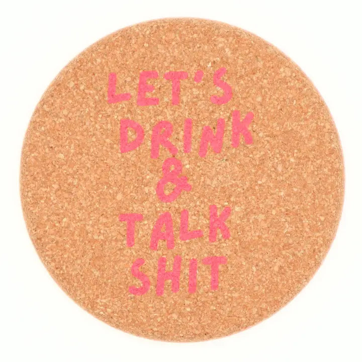 Properly Improper Cork Coaster