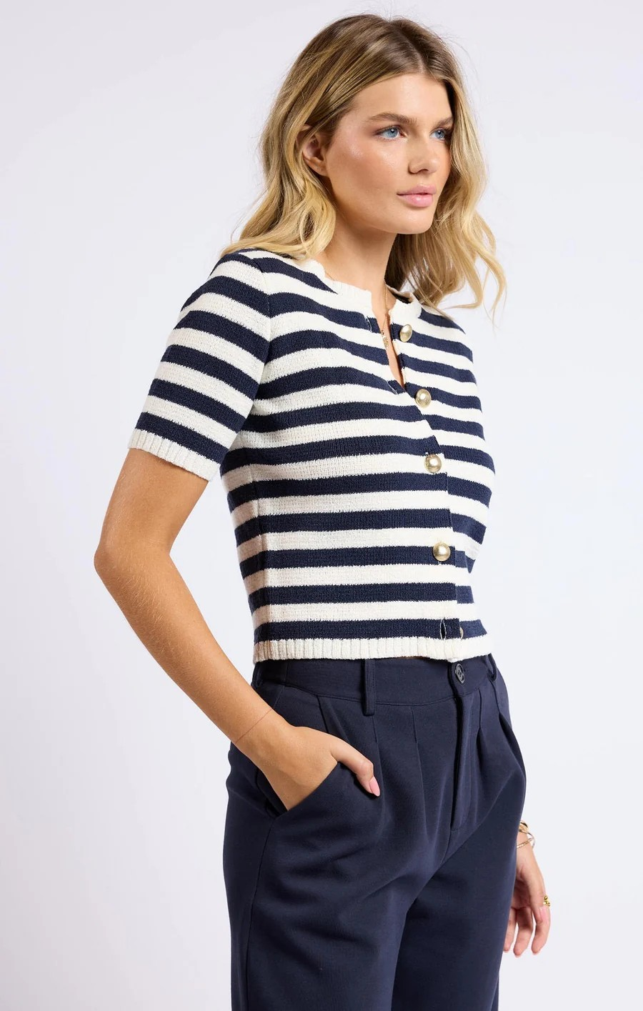 Daphne Button Cardigan