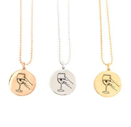 Glass House Good Handtalker Necklace