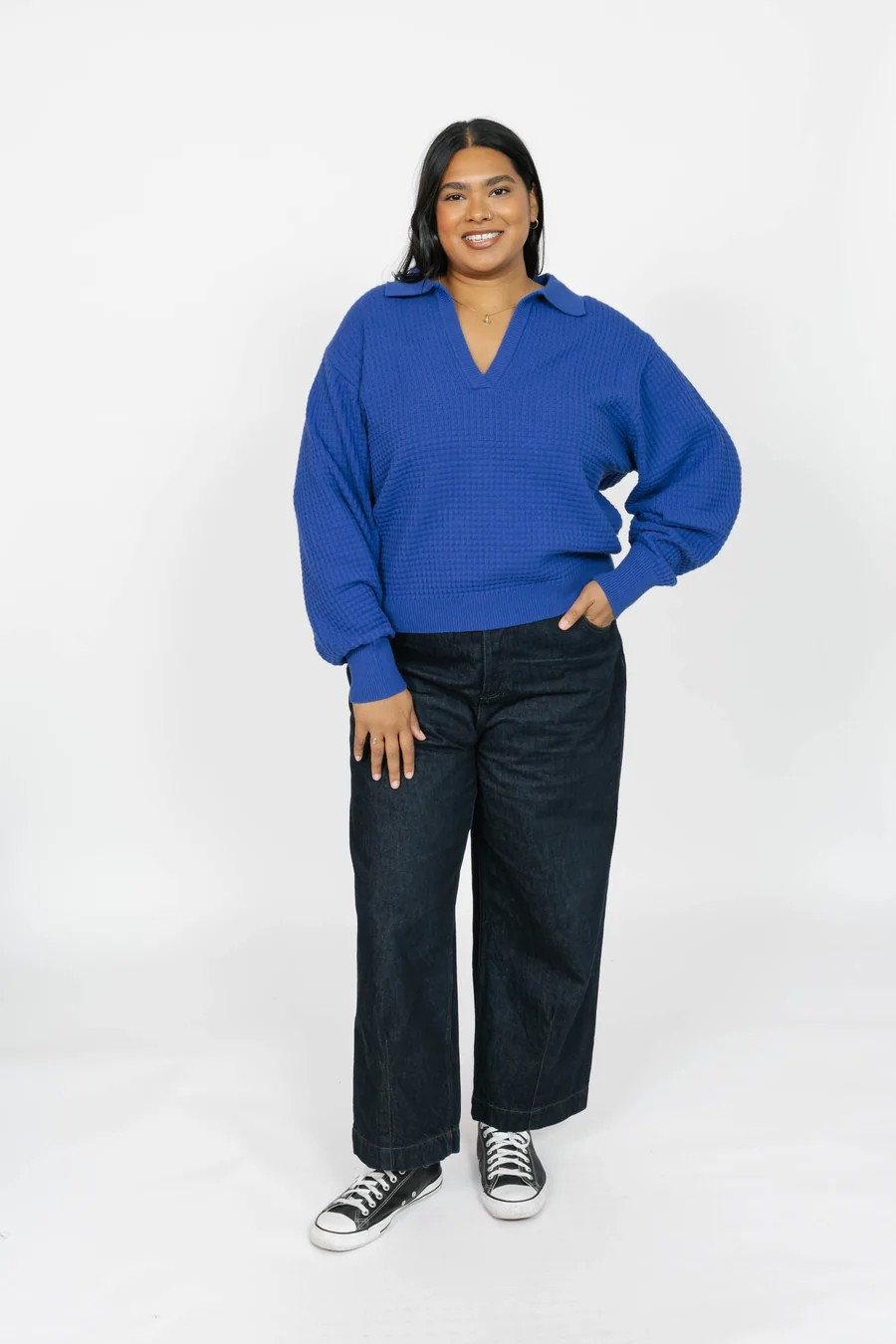 Megan sweater - colbalt