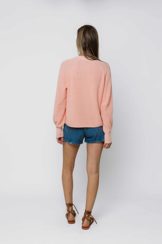 Mia Light-Weight Cardigan - Pink