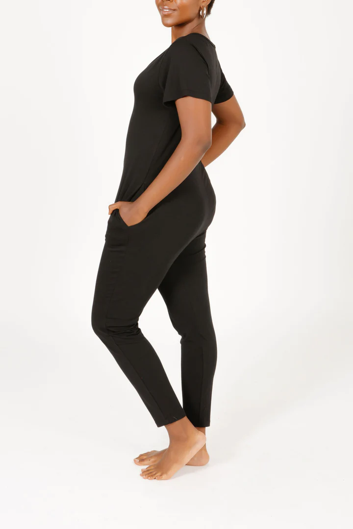 S&T-Sunday Romper-Black