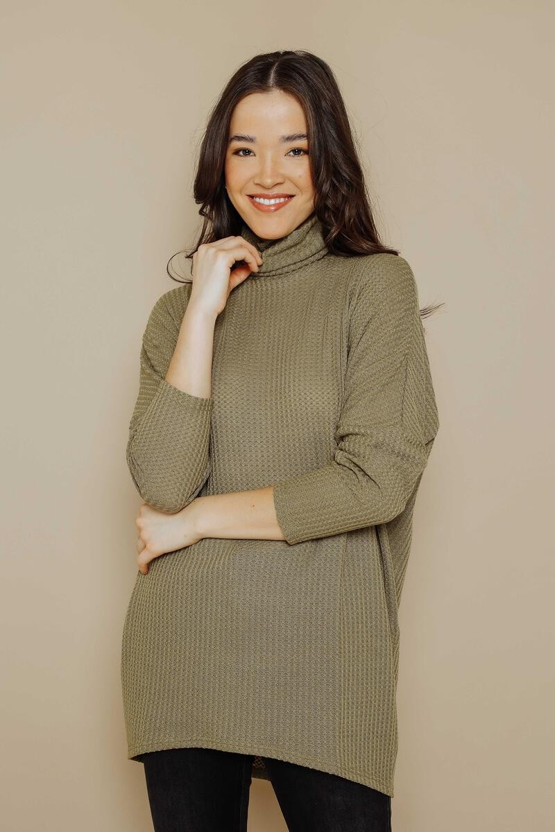 Hailey Waffle Tunic