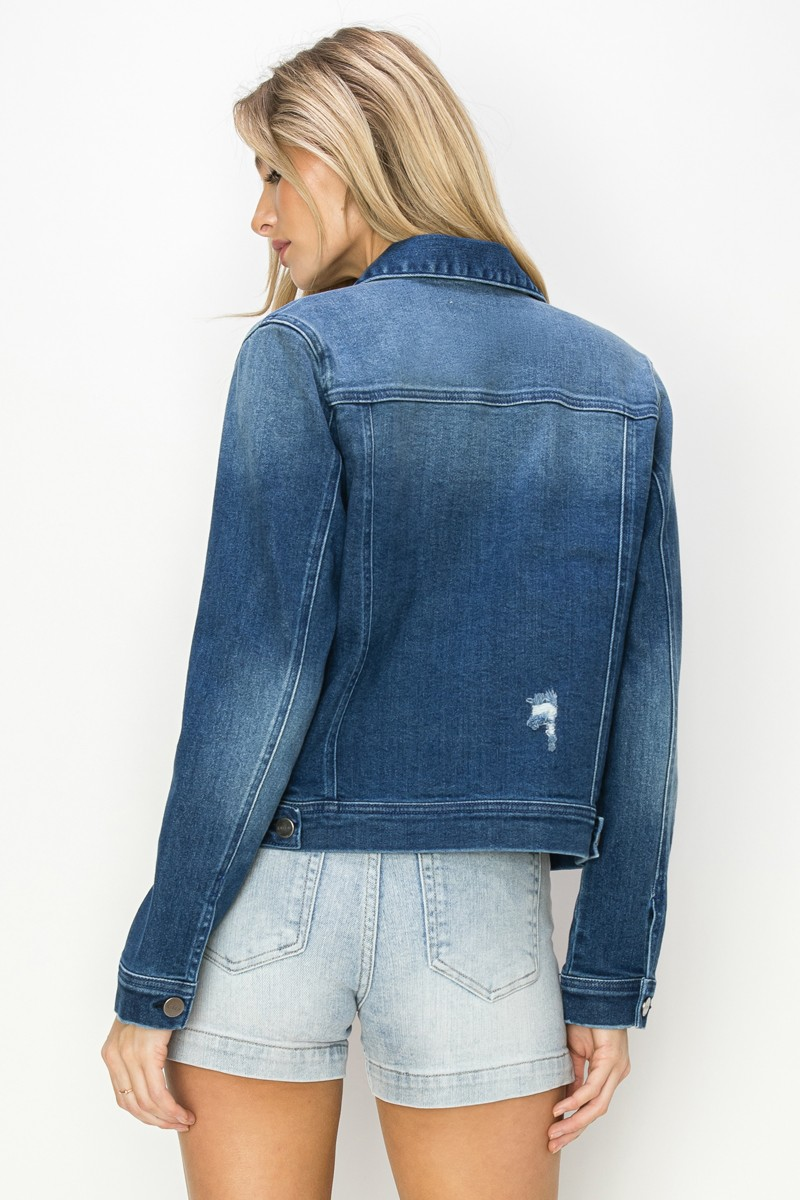 Risen VINTAGE WASHED DENIM JACKET