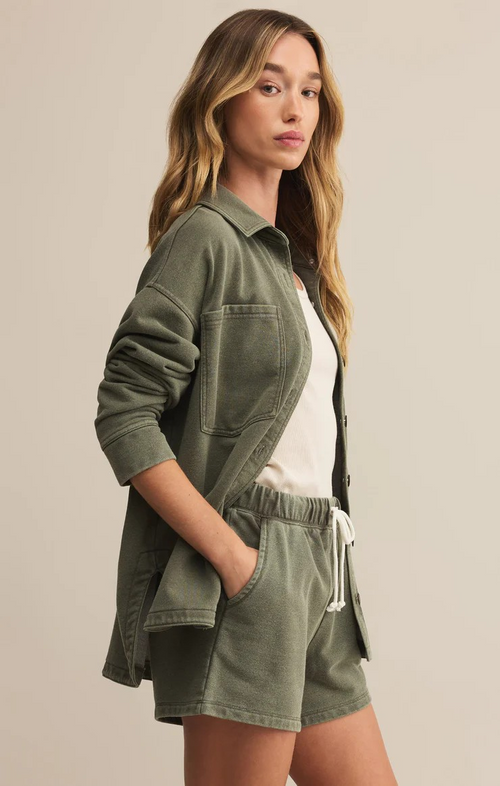 All day knit Jacket - Hunter Green