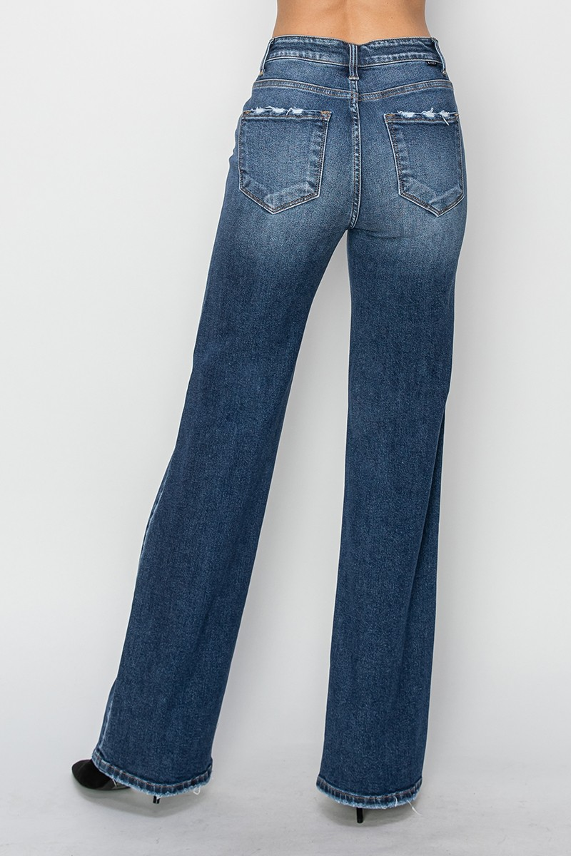 Risen HIGH RISE STRAIGHT JEANS