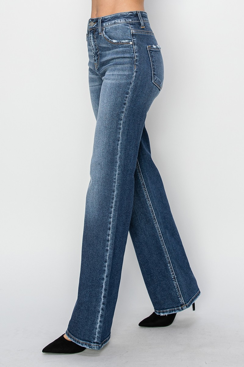 Risen HIGH RISE STRAIGHT JEANS